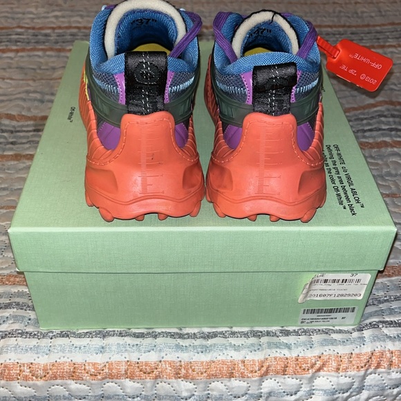 Odsy-1000 Violet Yellow Off-White Sneakers - Picture 3 of 10